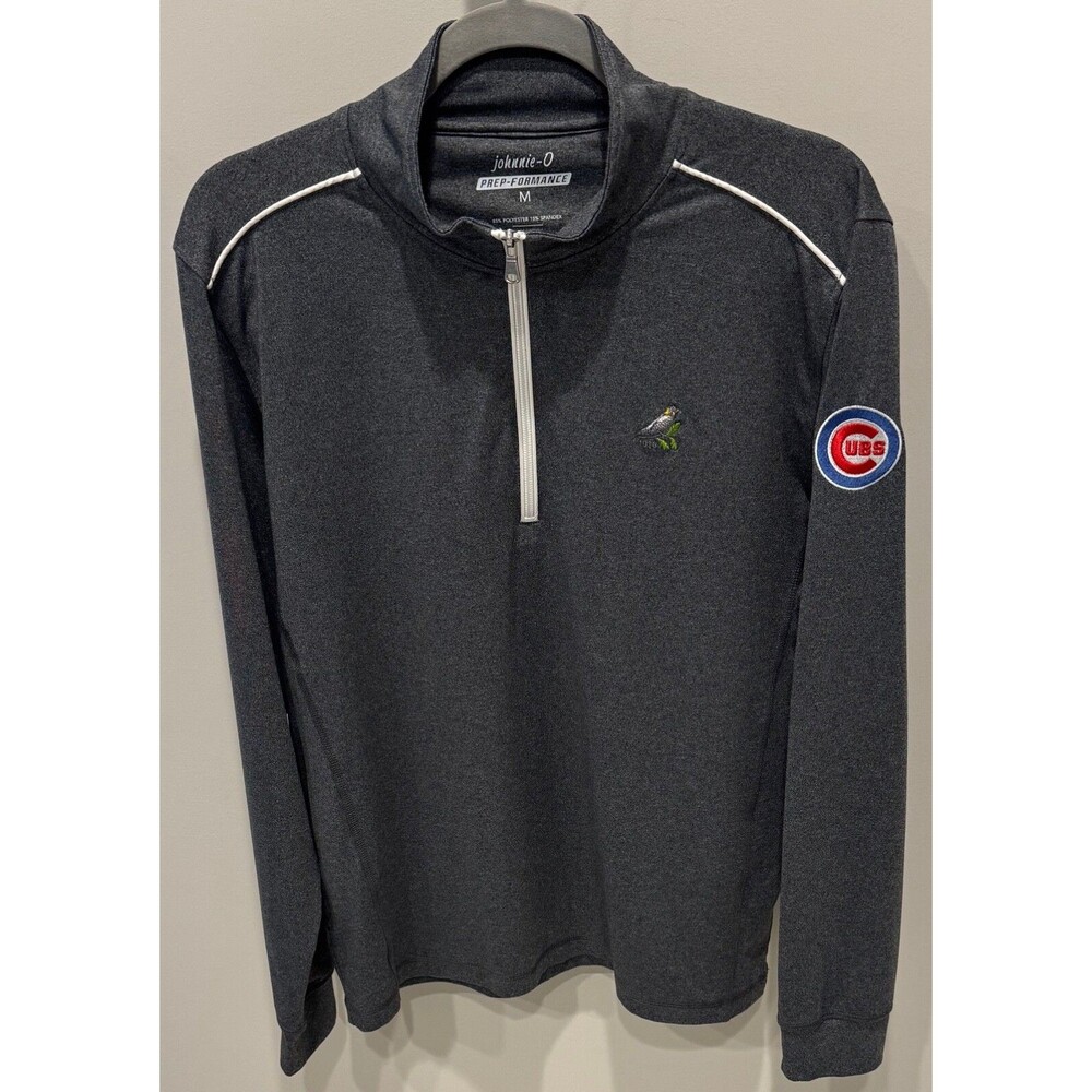 Bob O’Link Golf Club Chicago Cubs Logo - johnnie-O 1/4 Zip Pullover - Men's Med